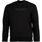 Armani Exchange Sweatshirt donkergrijs / zwart
