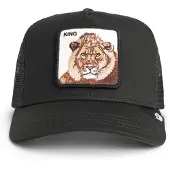 GOORIN BROS. Pet 'King' bruin / zwart / wit
