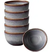 Like. by Villeroy & Boch Dipschaaltje Lave Beige 10 cm (Set van 6)
