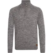 Blend Trui 'Danovan' bruin / grijs gemêleerd / zilver