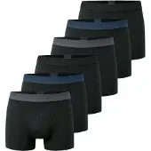 Schiesser Boxershorts zwart