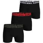 Björn Borg Sportondergoed donkergrijs / rood / zwart / wit