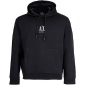 Armani Exchange Sweatshirt donkerblauw / wit