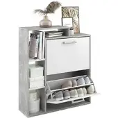 Vicco Orlando Schoenklaprek – 24.5 x 90 cm Wit/beton