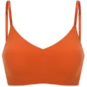 Schiesser BH ' Invisible Soft Padded ' oranjerood
