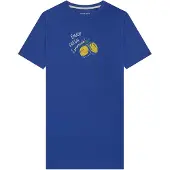 Schiesser Slaapshirt 'Casual Fashion' blauw / geel