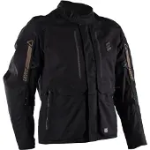 Leatt DriTour Short 5.5 V26, waterdicht textieljack ,Zwart/Grijs/Brons ,3XL