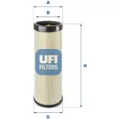 Ufi 27.D62.00 Luchtfilter