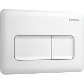 Hansgrohe iFrame Original Q - Bedieningsplaat, mat wit 66001700