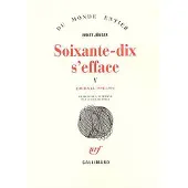 Gallimard Soixante-dix s'efface