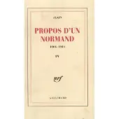 Gallimard Propos d'un Normand - Alain