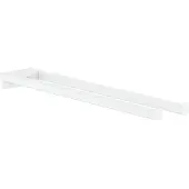 Hansgrohe AddStoris dubbele handdoekhouder wit mat