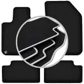 Carlux -SILVER automatten voor: Peugeot 308 II hatchback (2013-)