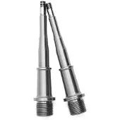 HT Components T1 pedalen assen kit zilver (voor 2016)