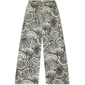 Schiesser Pyjamabroek 'Mix Relax' beige / zwart