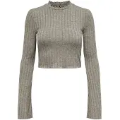 ONLY Tonja Top Met Lange Mouwen Beige XS Vrouw