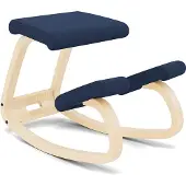 Varier Stokke Variable Balans kniestoel Blauw/Naturel Tonal