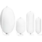 PLASTIMO Swollen Parabor Fender Wit 25 x 68 cm