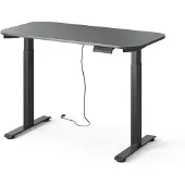 Vicco Elevate Bureau – 120 x 60 cm 2 motoren Zwart/Antraciet