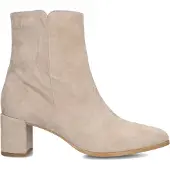 Notre-V Dames Enkellaarsjes 8560 - Beige - Maat 39