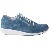 Durea 6306 wijdte H Veterschoenen | Maat 5 Dames Blauw