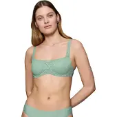 Triumph BH ' Red Label Body Make-Up Illusion Lace ' turquoise