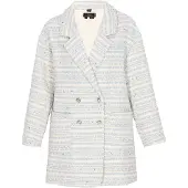 Faina Blazers crème / pastelblauw / wit