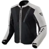 REV'IT! GT-R 4 AIR Textieljack Zilver/Zwart XL