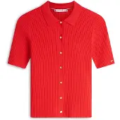 Tommy Hilfiger Gebreid vest kreeft