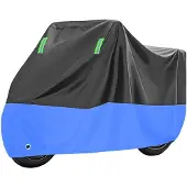 Edibazzar XL Waterdichte Motorhoes Scooter Fiets 230x90x125cm UV-bestendig
