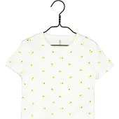ONLY GIRLS Shirt 'KOGBELLA' geel / groen / wit