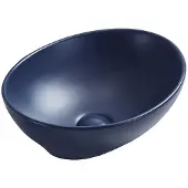 Mexen Elza opzetwastafel 40 x 33 cm, mat donkerblauw - 21014042