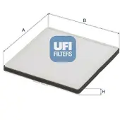 Ufi 53.628.00 Interieurfilter