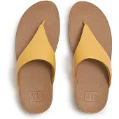 Original Brands Women Lulu Leather Toepost Turmeric-Schoenmaat 41