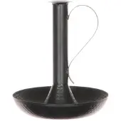 HBX natural living Kandelaar metaal d20.0h23.0 zwart zwart Metaal Kandelaar