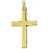 Trendjuwelier huiscollectie 4005217 Gouden bedel kruis