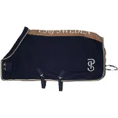 PS of Sweden Premium Fleece Paardendeken Blauw 145 cm