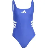 Adidas Sportbadpak '3-Stripes U-back' royal blue/koningsblauw / wit