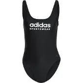 Adidas Sportbadpak zwart / wit