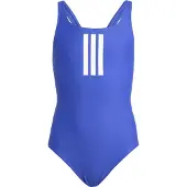 Adidas Sportieve badmode '3-Stripes Swimsuit' kobaltblauw / wit