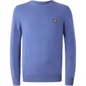 Lyle & Scott Trui royal blue/koningsblauw / geel / zwart