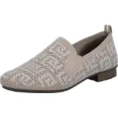 Rieker Instappers beige / zilver