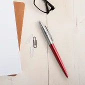Parker - Jotter - Balpen graveren - Links (Rood)