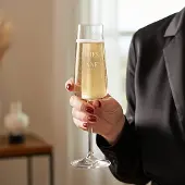 Royal Leerdam Champagneglas graveren - Luxe glas - 6 stuks
