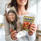 Haribo Gepersonaliseerd cadeaupakket met Haribo snoep (510 gram)