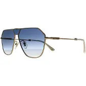Police Aviator Heren Glimmend Roze Goud Blauw Gradiënt SPLL89 Horizon 8