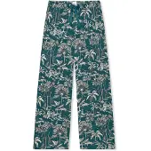 Schiesser Pyjamabroek 'Mix+Relax' stone grey / groen / offwhite