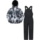 Mountain Warehouse Polar Zone bedrukte jas & salopetteset voor kinderen/Kinderen (Donkergrijs)