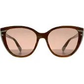 Furla Cat Eye Dames Honing Bruin Wit Hoorn Bruin SFU783