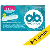 O.B. Aanbieding: 4x ProComfort Mini tampons (16 stuks)